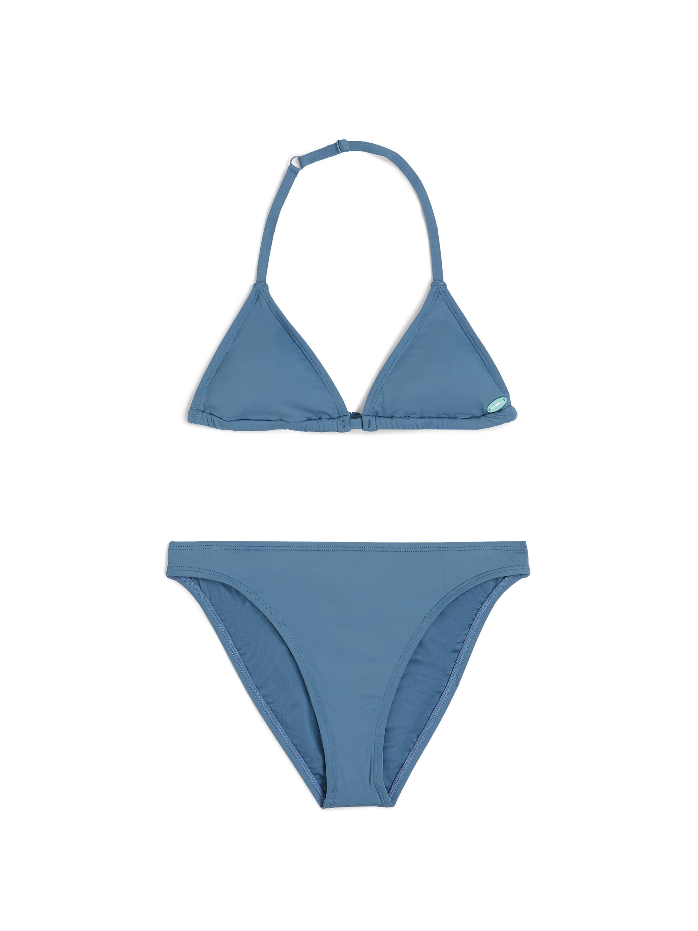 O'NEILL - Triangular Biquíni em azul: frente
