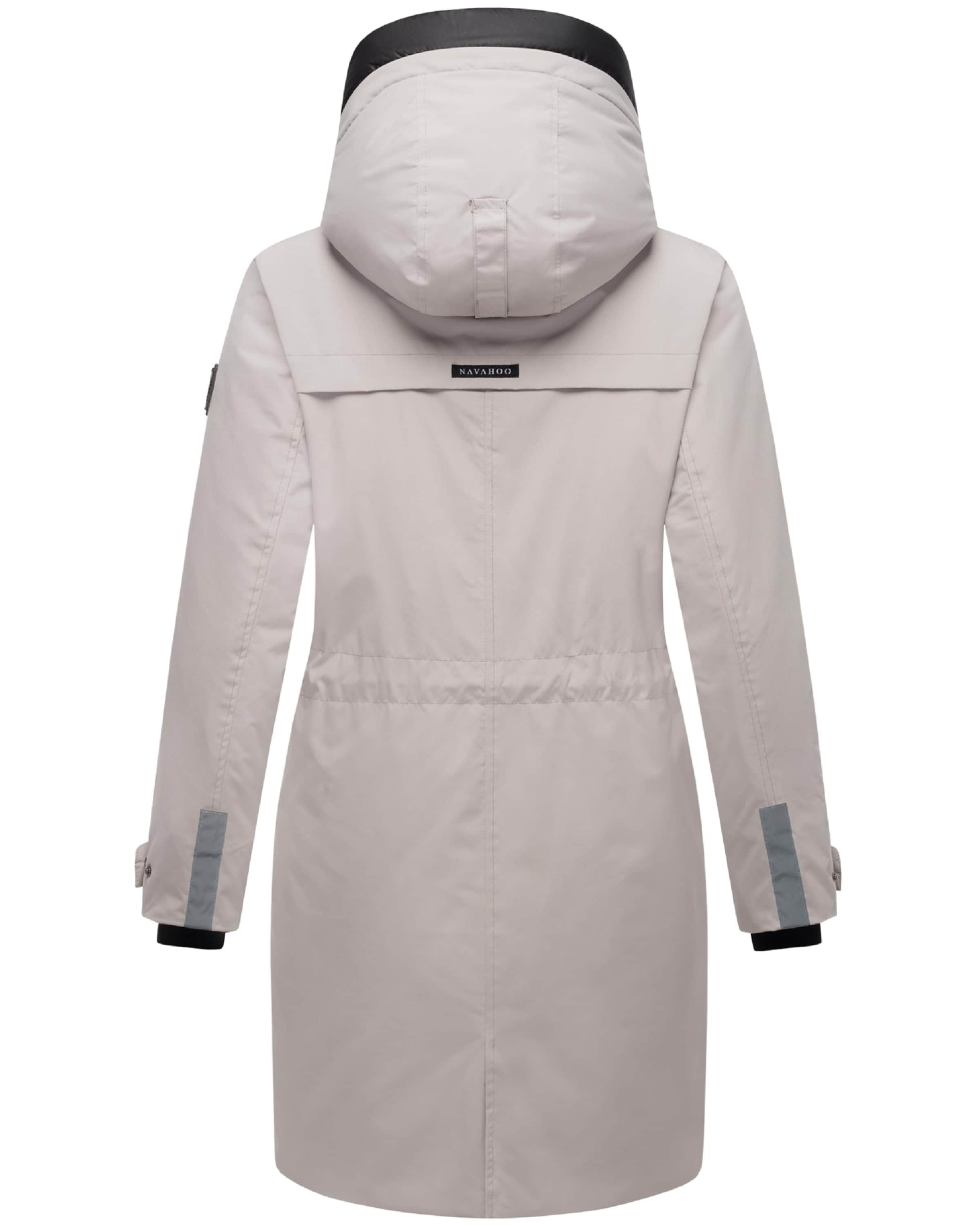 NAVAHOO Winter parka 'Eissturm 14' in Beige