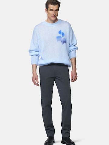 Regular Pantalon chino 'Bonn 2-3931' MEYER en gris