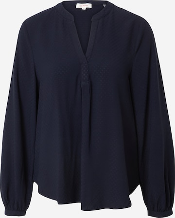 s.Oliver Blouse in Blauw: voorkant