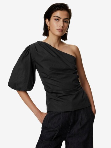 Marks & Spencer Bluse in Schwarz