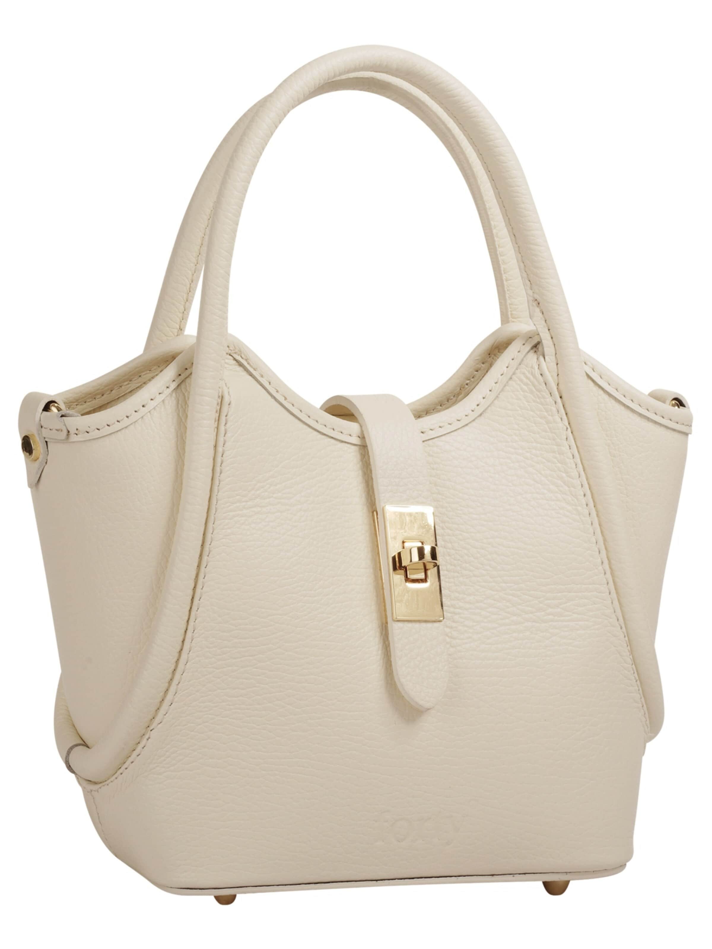 forty° - Bolso de mano 'CALDRINA - S' en beige