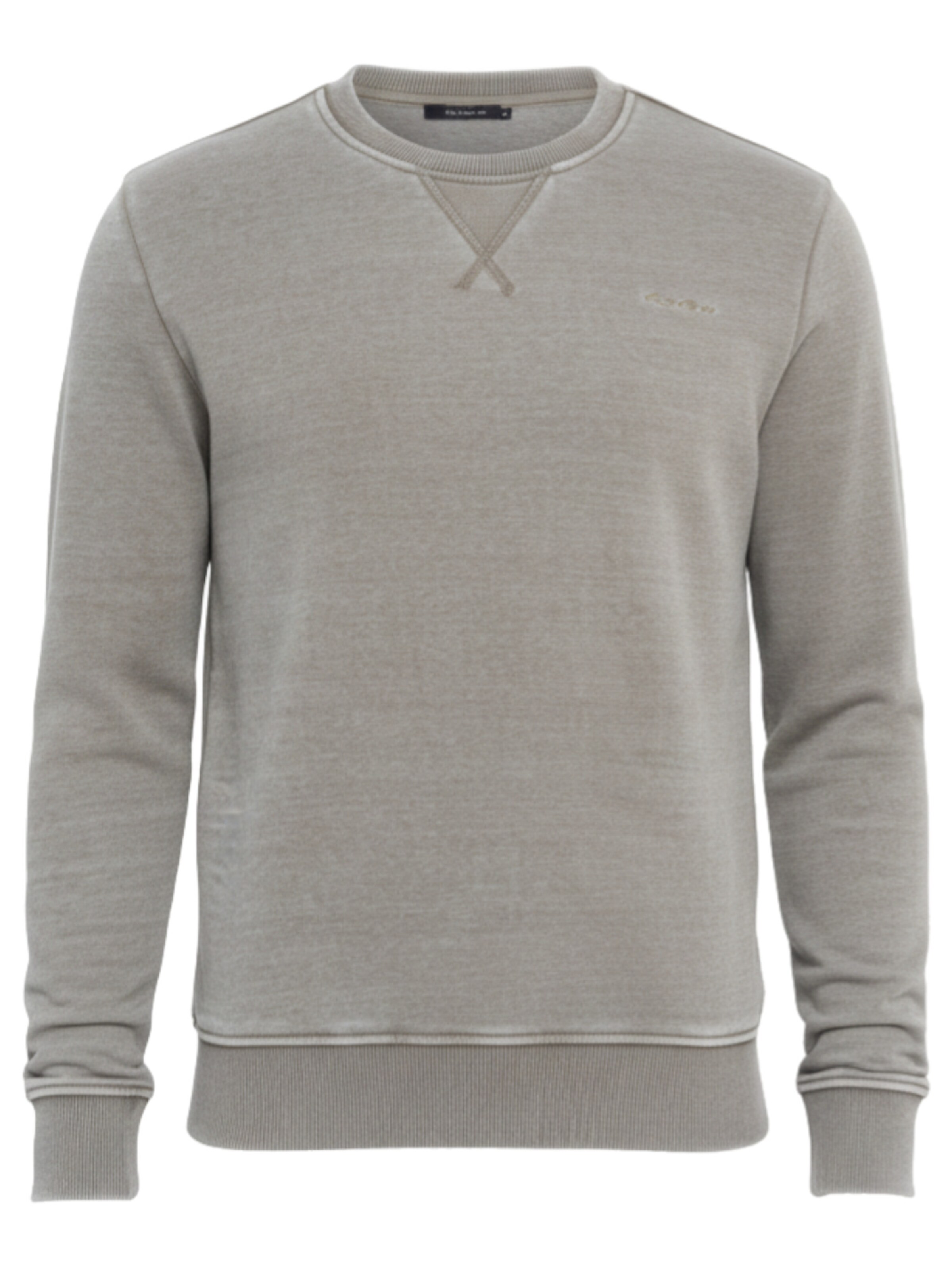 Ombre Sweatshirt 'OM-SSDS-0131' in Grijs: voorkant