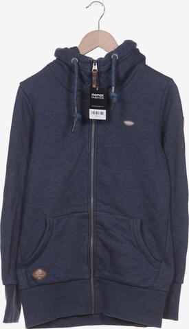 Ragwear Sweatshirt & Zip-Up Hoodie in L in Blue: front