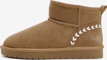 Boots Derimod en beige : devant