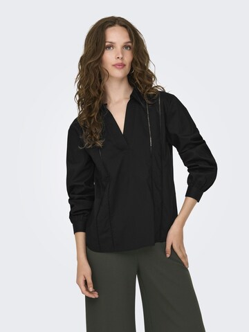 JDY Blouse 'MIO' in Zwart: voorkant