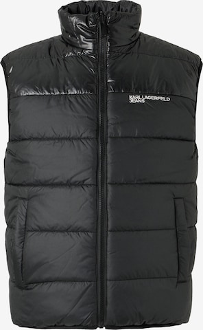 juoda KARL LAGERFELD JEANS Liemenė: priekis