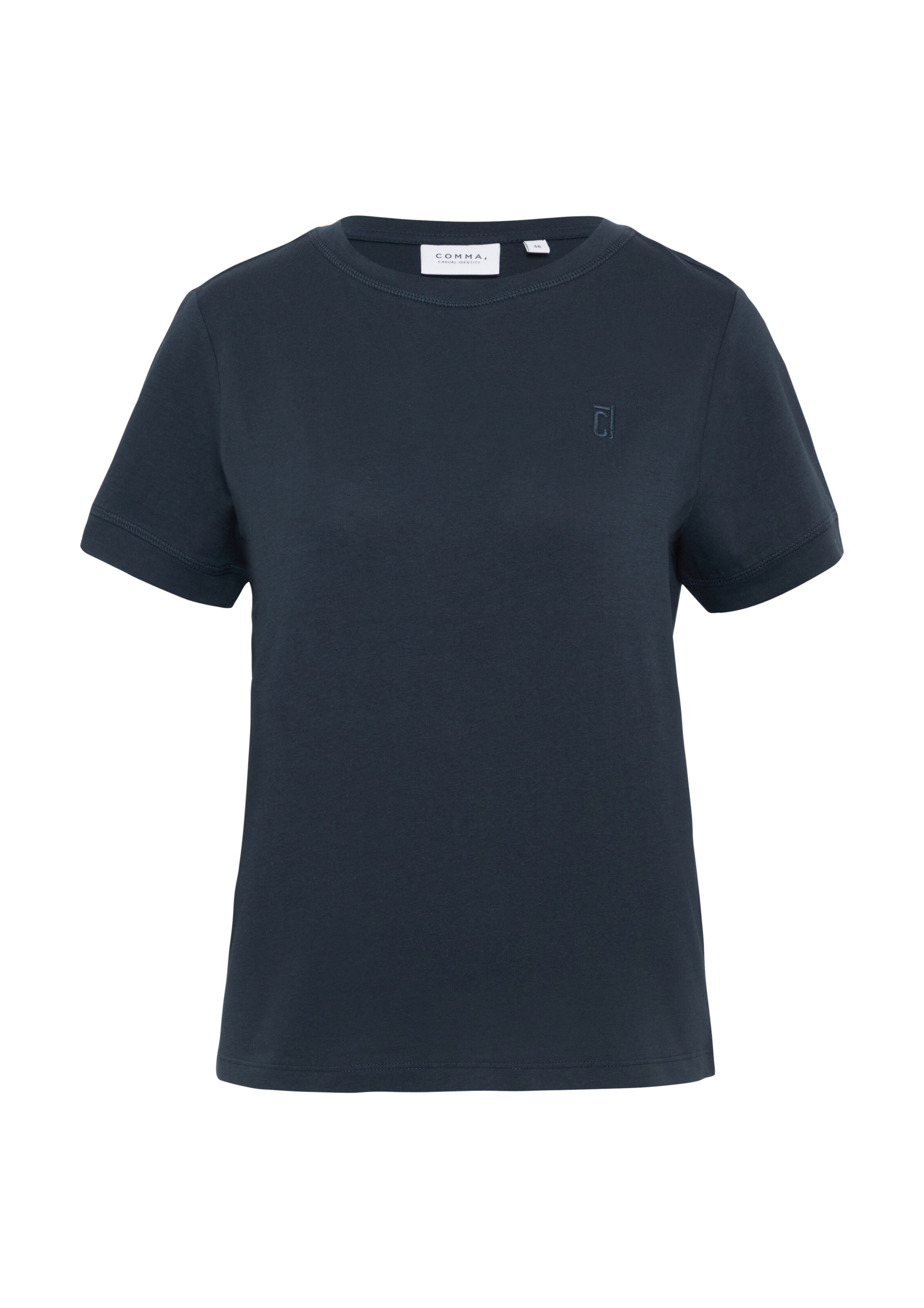 COMMA Shirt in Blau: Vorderseite