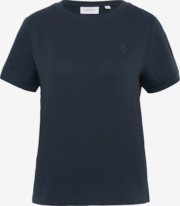 COMMA Shirt in Blau: Vorderseite
