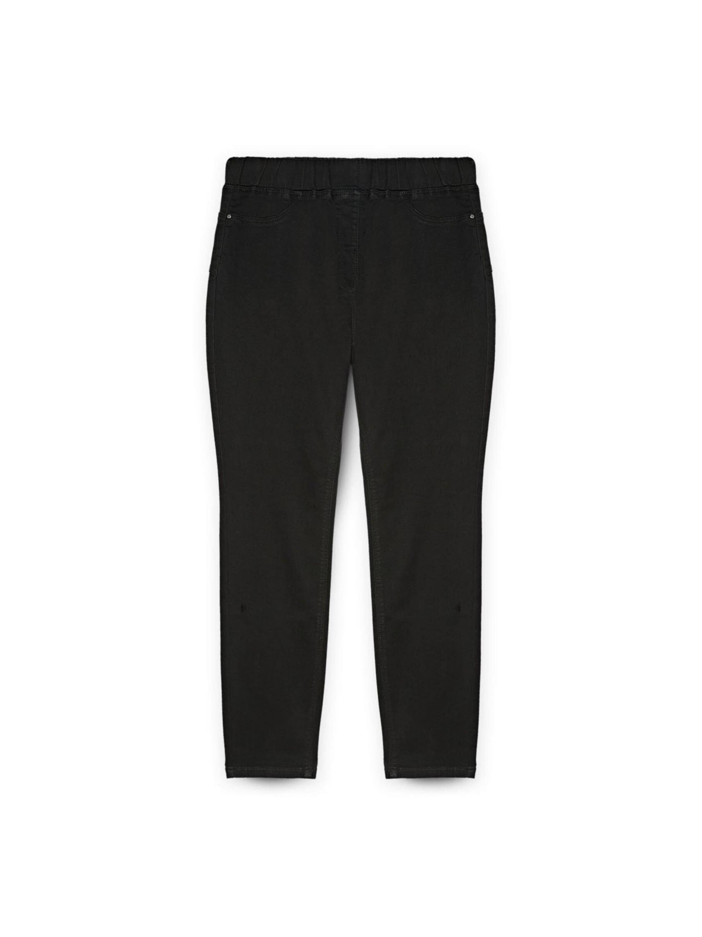 Fiorella Rubino Skinny Jeans in Zwart: voorkant