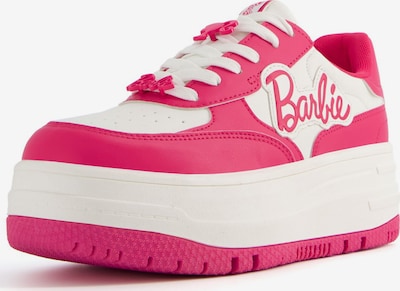 Bershka Sneaker low i pink / hvid, Produktvisning