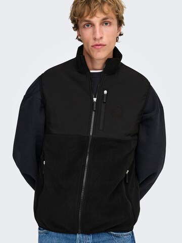 Only & Sons Bodywarmer in Zwart