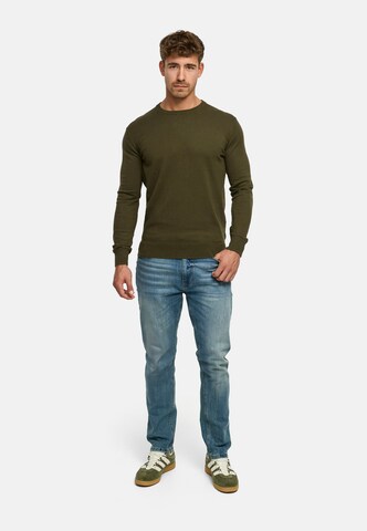 Pull-over 'INKalpo' INDICODE JEANS en vert