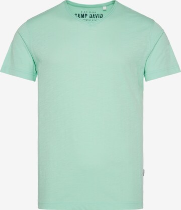 CAMP DAVID Shirt in Green: front