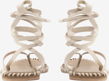 faina Strap sandal in Beige