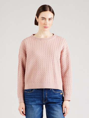 ABOUT YOU Sweater 'Layla' in Pink: front