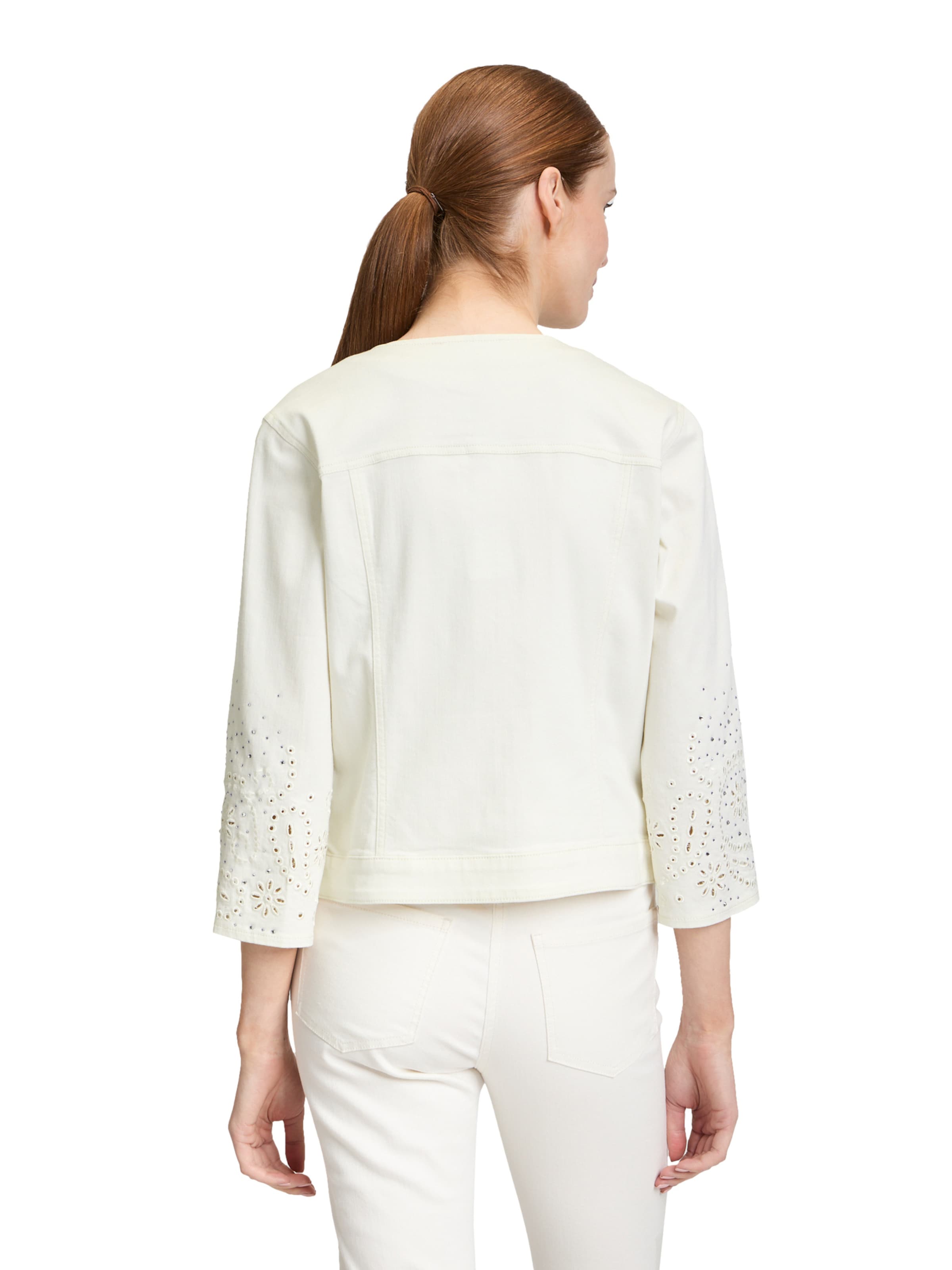 Veste mi-saison Betty Barclay en blanc
