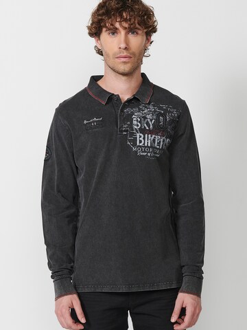 KOROSHI Shirt in Grey: front
