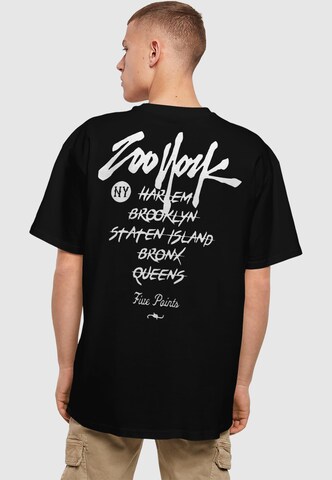 ZOO YORK Shirt 'Zoo York City Tags' in Schwarz: Vorderseite