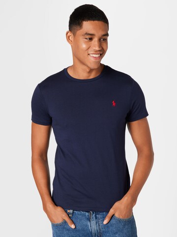 Polo Ralph Lauren Slim fit Πουκάμισο σε μπλε: μπροστά