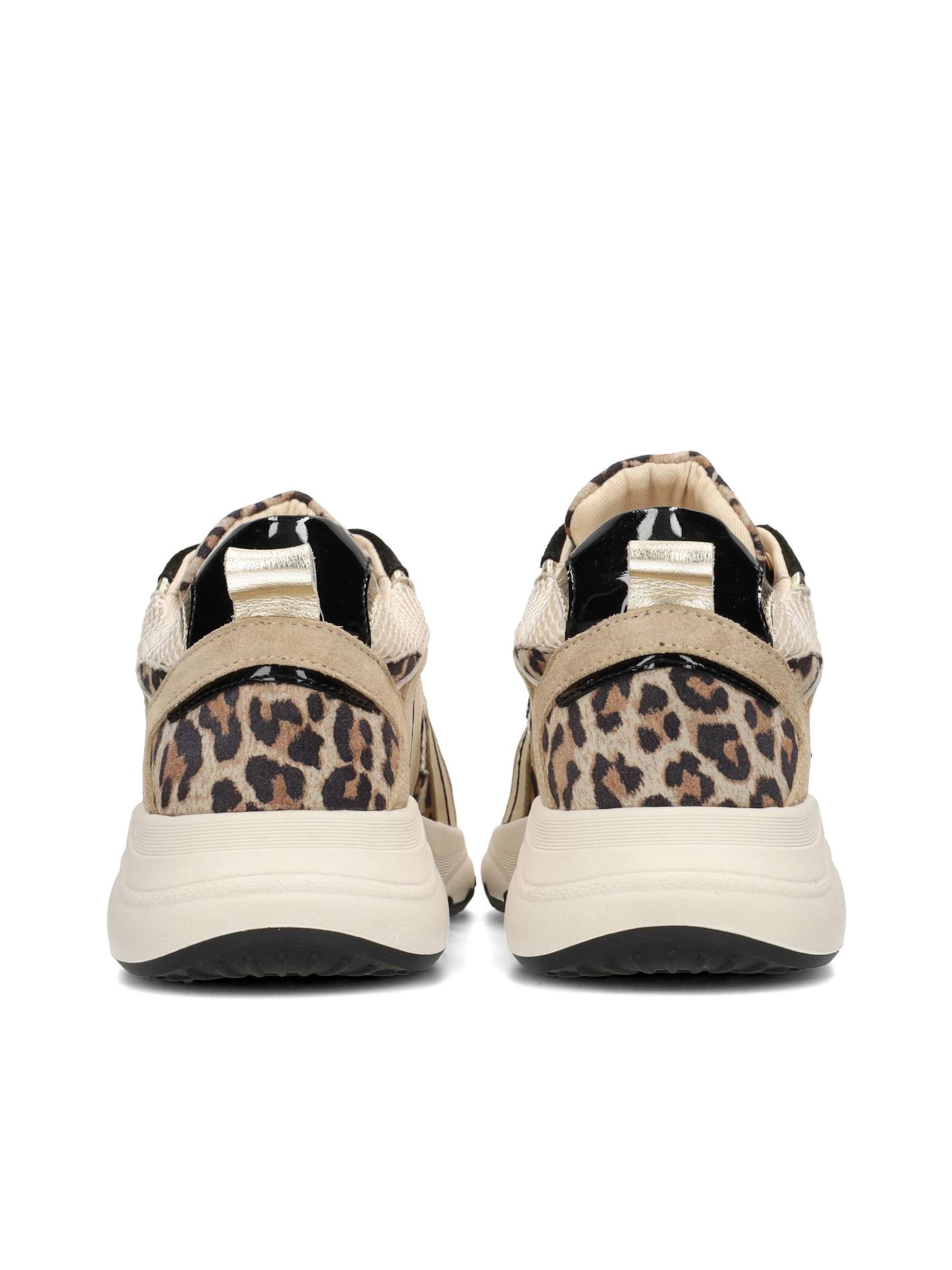 PS Poelman Platform trainers 'Cibel' in Beige