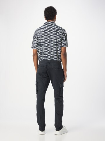 INDICODE JEANS regular Cargojeans 'Albani' i sort