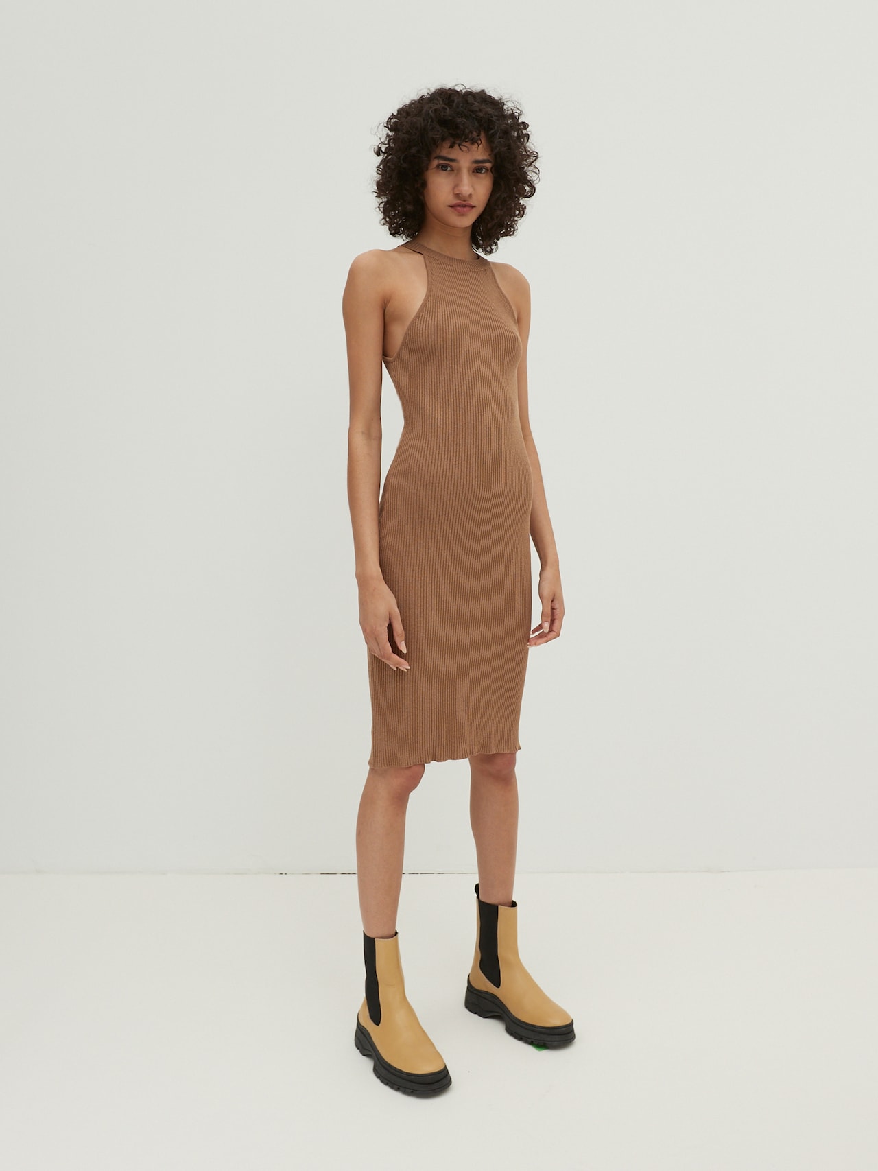 EDITED Produits Robe 'India' camel