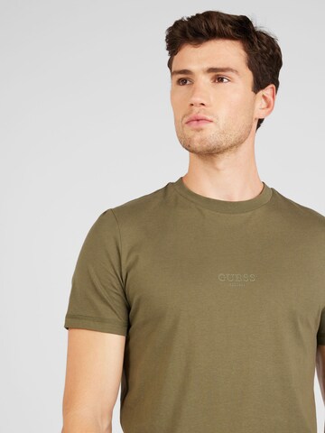 GUESS - Camisa 'Aidy' em verde