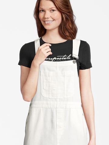 AÉROPOSTALE Overall Skirt in Beige