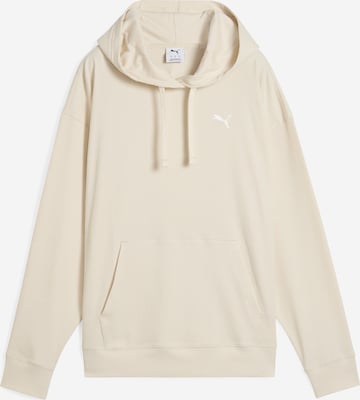 Sweat de sport 'ESS' PUMA en blanc : devant