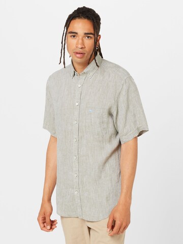 FYNCH-HATTON Regular fit Button Up Shirt in Green: front