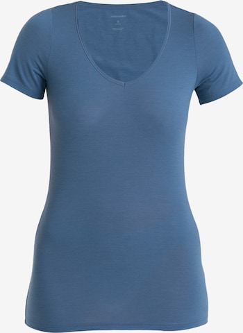 ICEBREAKER Toiminnallinen paita 'Siren' värissä sininen: edessä