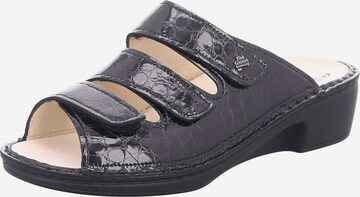 Finn Comfort Pantolette in Schwarz: predná strana