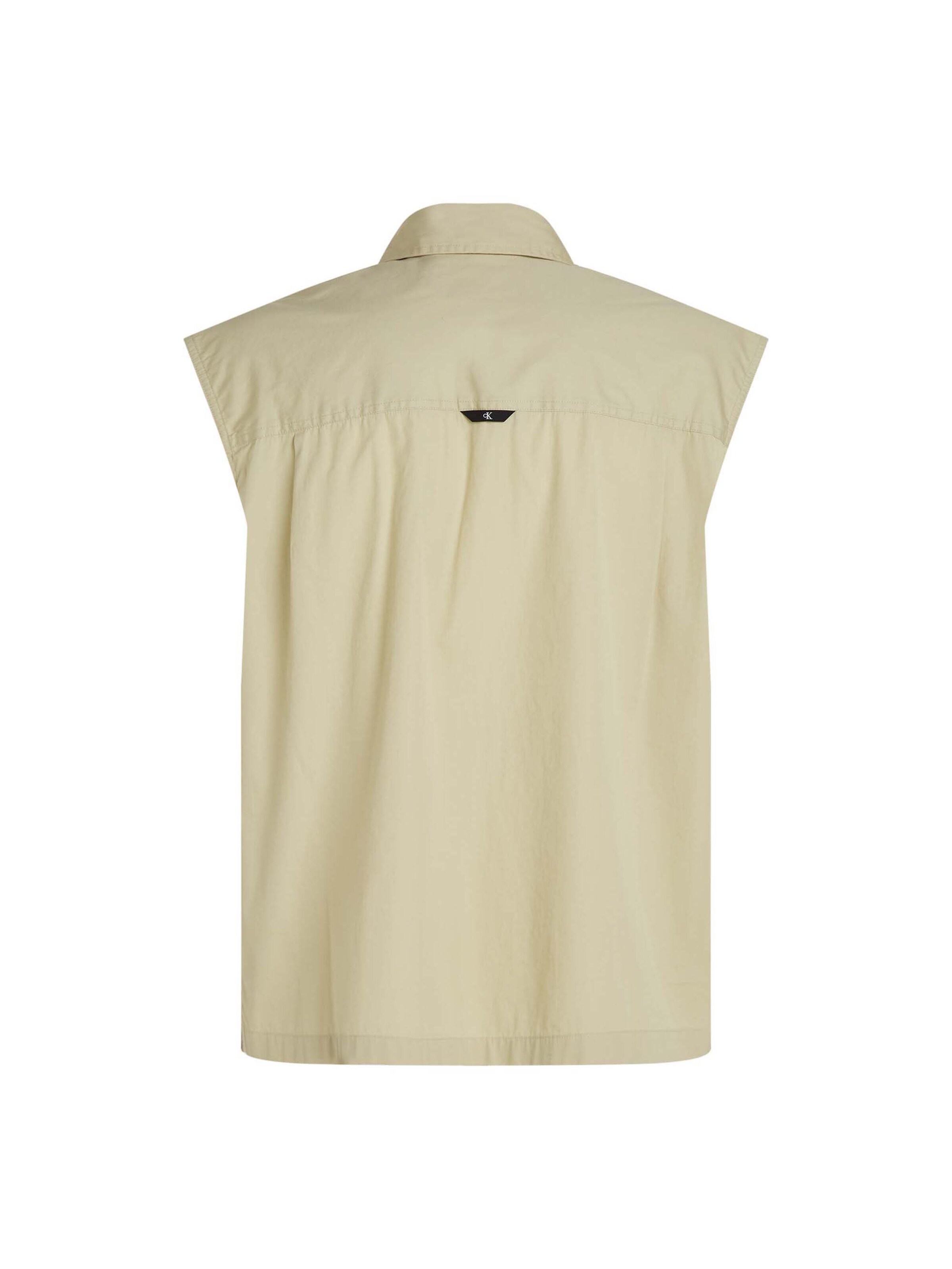 Calvin Klein Jeans Regular fit Overhemd in Beige