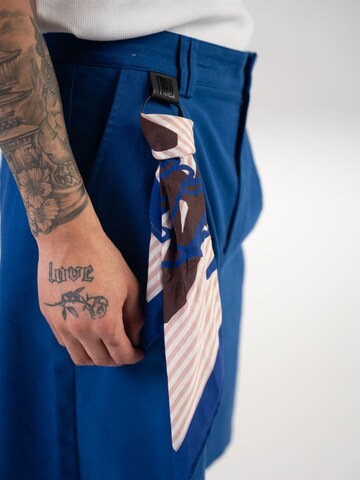 Alessandro Magno Loose fit Workout Pants 'FASHION' in Blue
