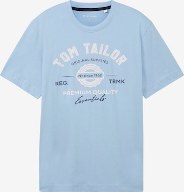 TOM TAILOR Shirt in Blue: front