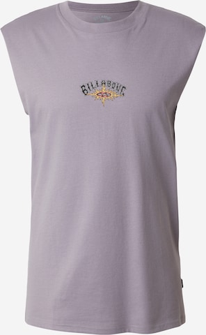 T-Shirt 'BURN OUT' BILLABONG en gris : devant