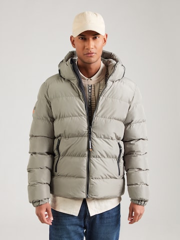Superdry Winter jacket in Green: front