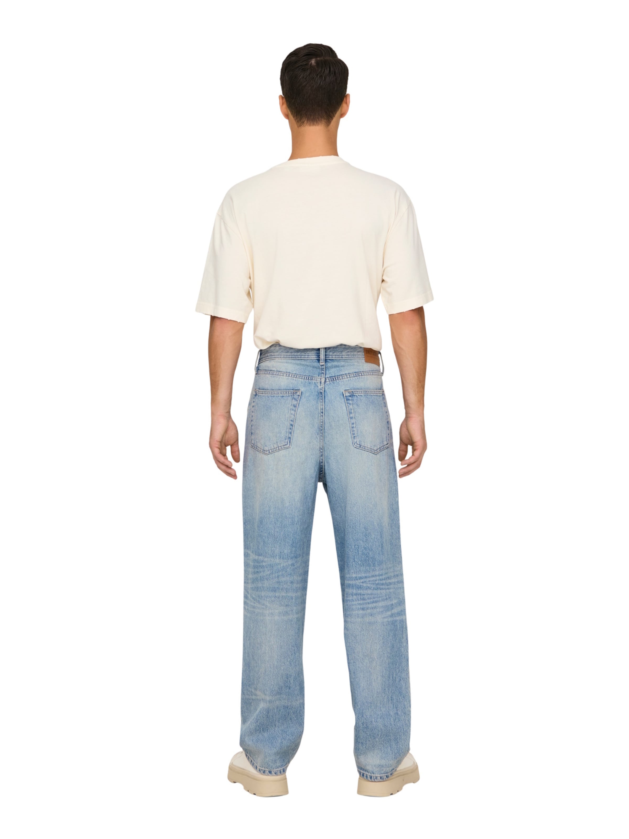 Only & Sons Loosefit Džíny 'FADE' – modrá