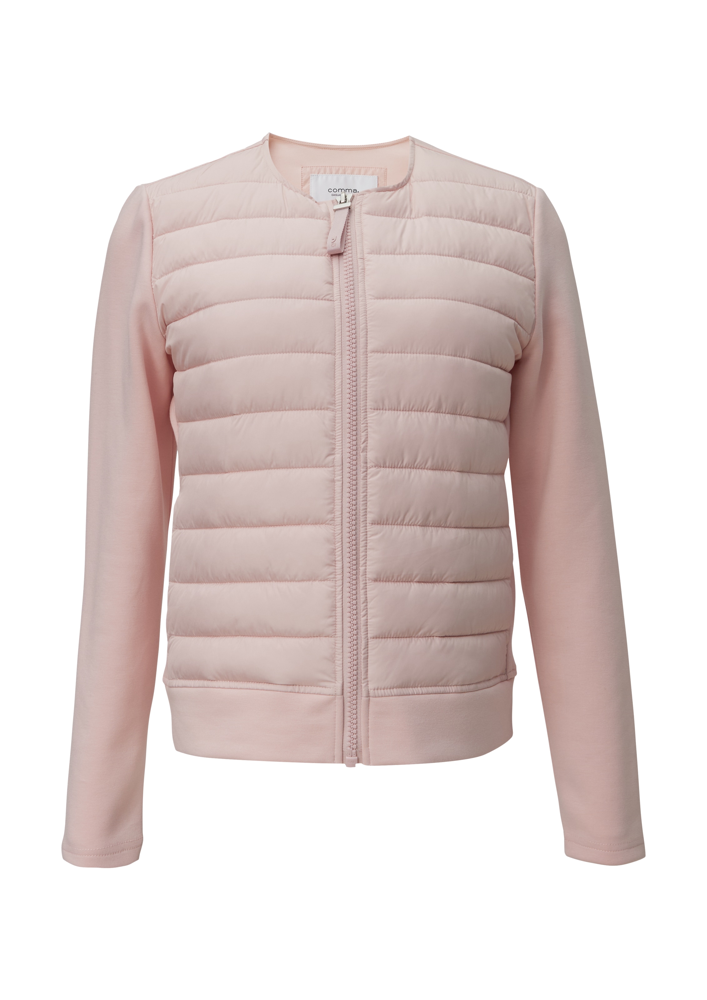 comma casual identity Prechodná bunda 'Scuba' - Ružová: predná strana