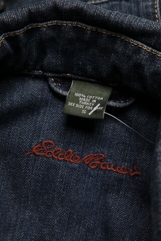 EDDIE BAUER Jeansjacke S in Blau