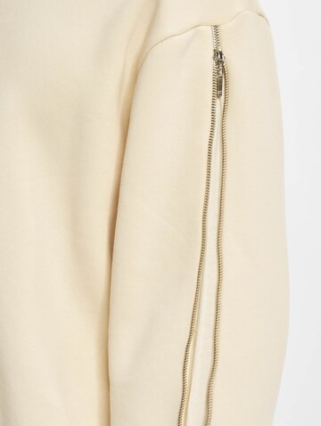 Thug Life Sweatshirt i beige