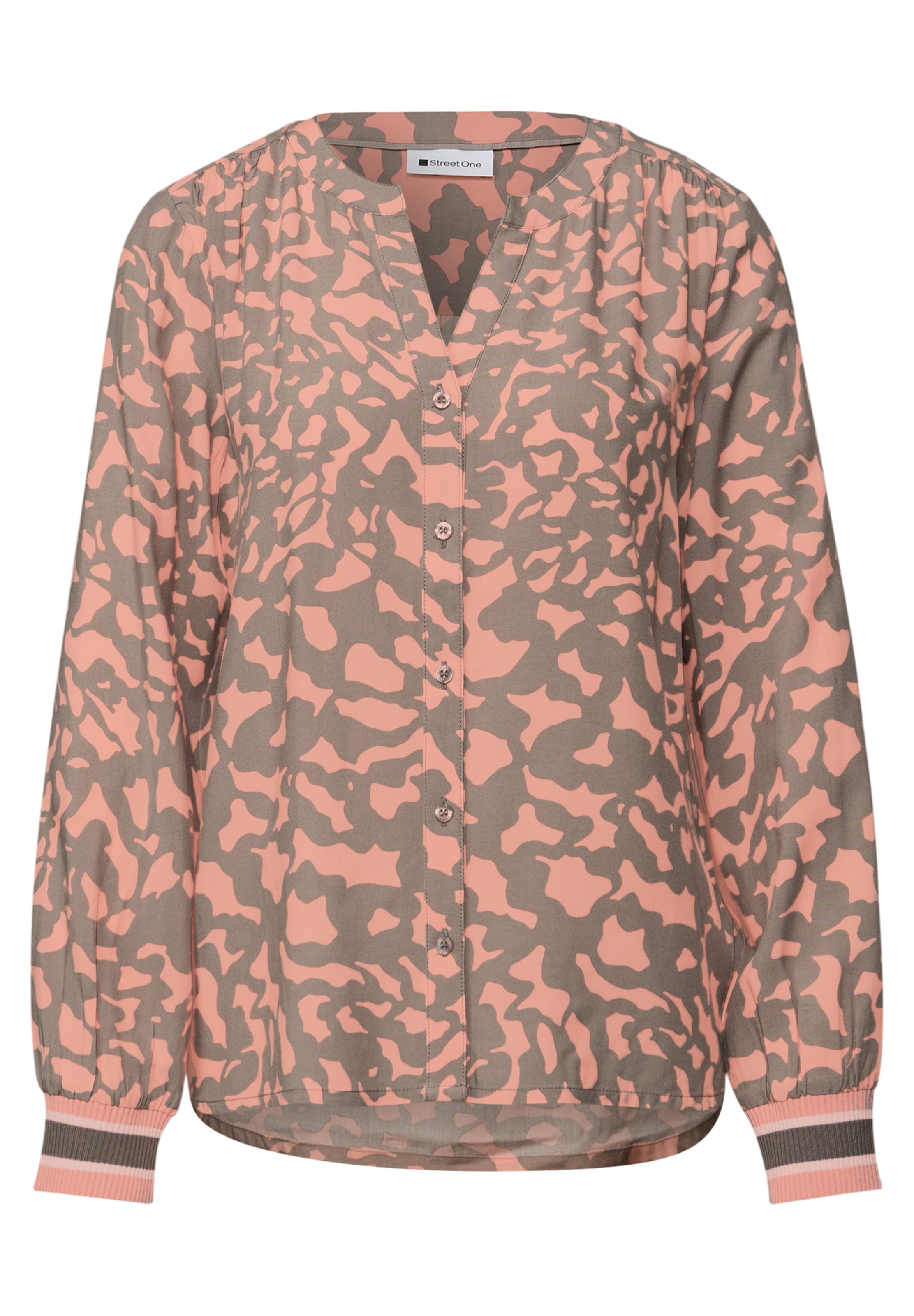 STREET ONE Blouse in Orange: front