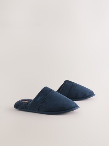 Pantoufle Next en bleu