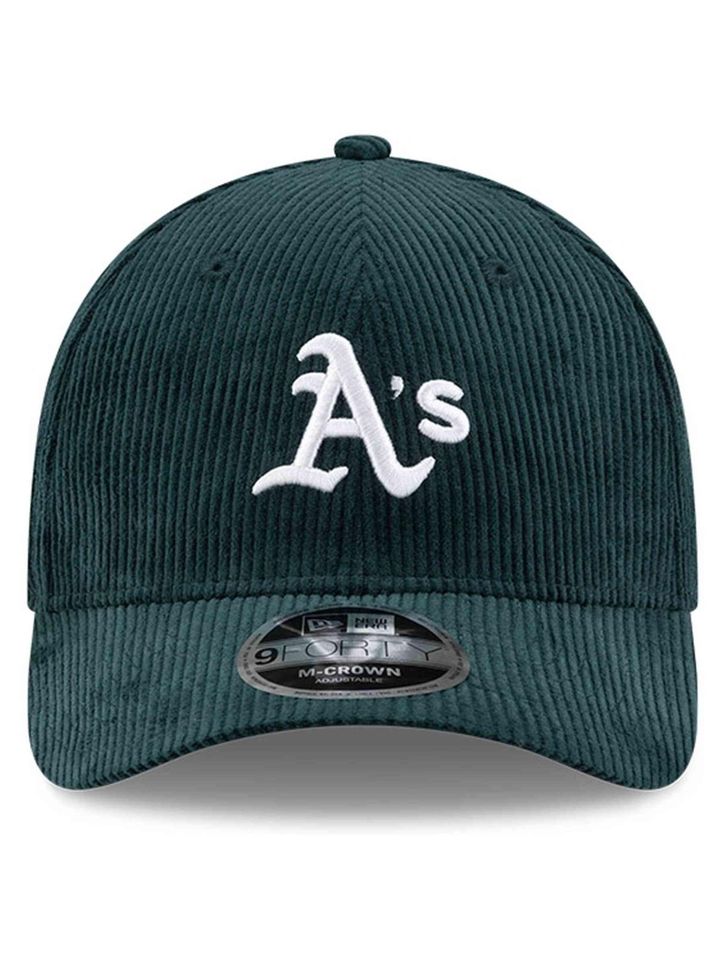 NEW ERA Gorra 'Gorra new era verde athletics cord 9forty mc oakath' en 54-64 en verde, Vista del producto