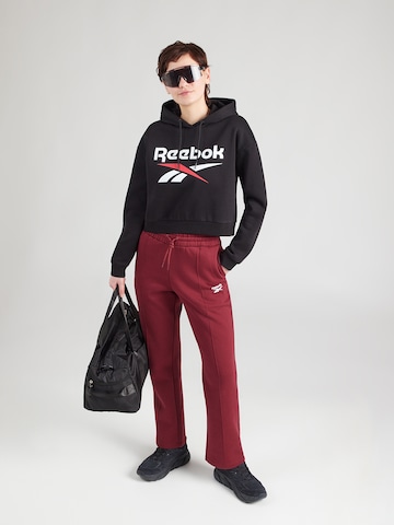 Reebok Αθλητική μπλούζα φούτερ 'AVERY' σε μαύρο