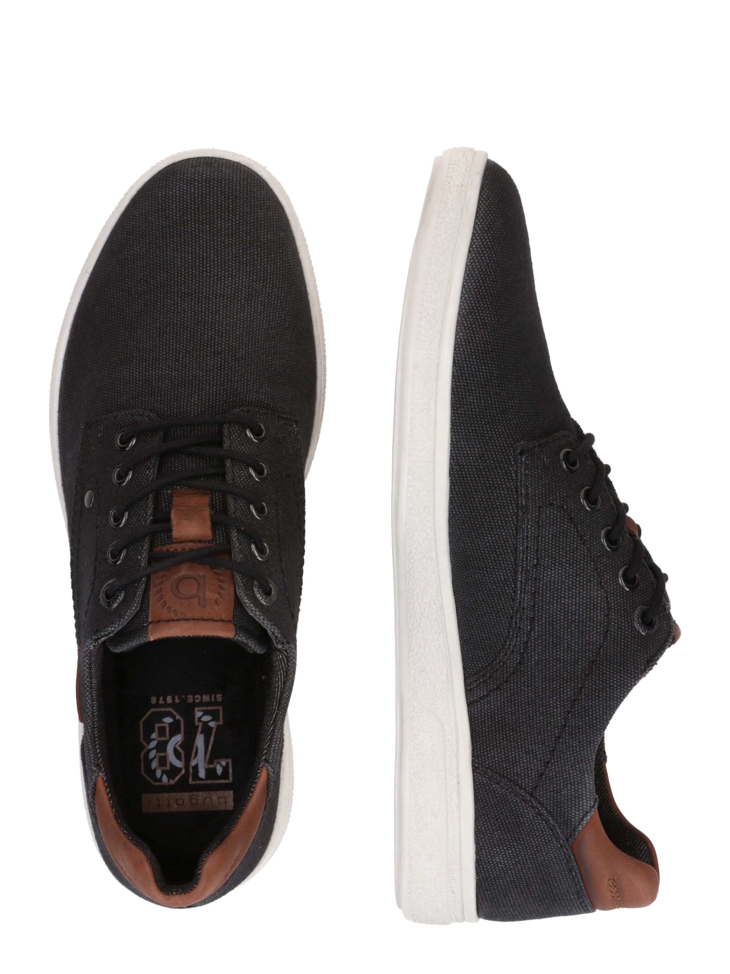 bugatti Низкие кроссовки в Черный