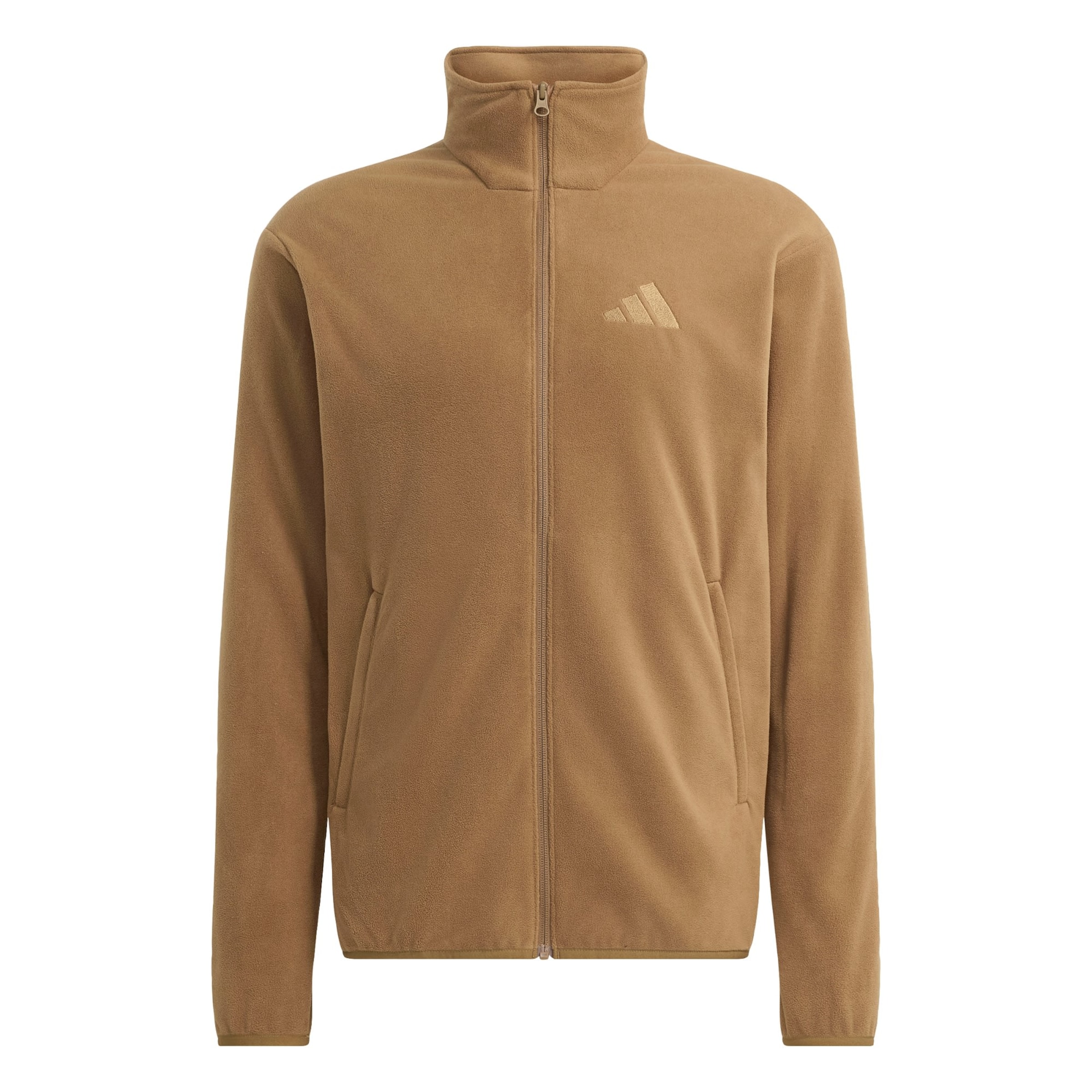 Veste en polaire fonctionnelle 'Essentials' ADIDAS TERREX en marron : devant
