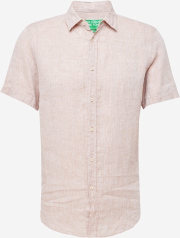 UNITED COLORS OF BENETTON Regular fit Overhemd in Roze: voorkant