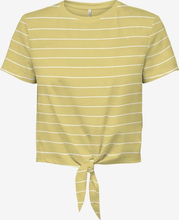 ONLY - Camiseta 'MAY' en amarillo: frente